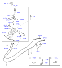 MANUAL TRANSMISSION GEAR SHIFT SYSTEM