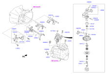 GEAR SHIFT CONTROL - MANUAL