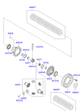 TRANSAXLE GEAR - AUTOMATIC