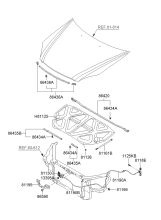 LOCKING SYSTEM - HOOD