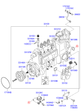 FUEL INJECTION PUMP (D4D*)