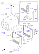 FUEL TANK & MOUNTINGS