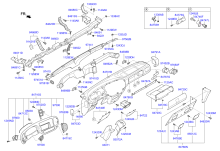 INSTRUMENT PANEL & RELATED PARTS