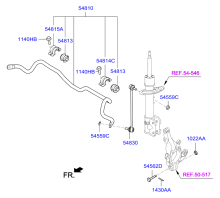 FRONT SUSPENSION CONTROL ARM