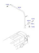 GRAB BAR STANCHION