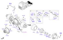 REAR AXLE HOUSING & HUB