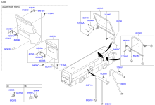 DRIVER GUARD STANCHION