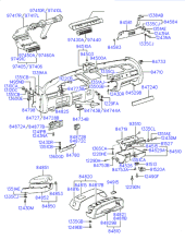 CRASH PAD MAIN ASSY