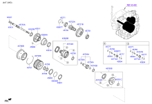 TRANSAXLE GEAR - AUTOMATIC