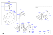 FUEL TANK & MOUNTINGS