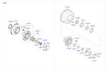 FRONT AXLE & HUB