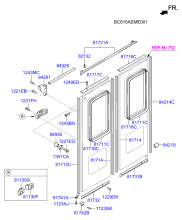 MIDDLE DOOR TRIM (SWING)