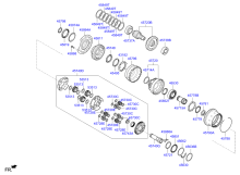 TRANSAXLE GEAR - AUTOMATIC