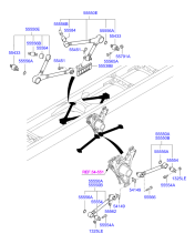 REAR ROD & MOUNTINGS