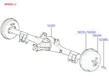 AXLE ASSY - REAR