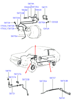 BRAKE PIPE LINE