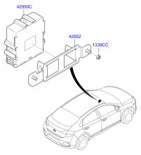 TRACTION MOTOR & GDU ASSY