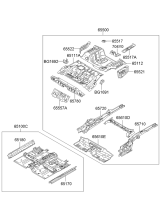 FLOOR ASSY - COMPLETE & ISOLATION PAD