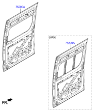 MIDDLE DOOR (SLIDING)