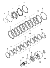 GOVERNOR,LOW & REVERSE PISTON (A/T)