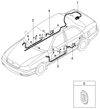 DOOR WIRING HARNESSES