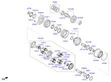 TRANSAXLE GEAR - AUTOMATIC