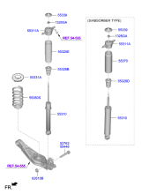 REAR SPRING & STRUT