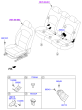 HARDWARE - SEAT