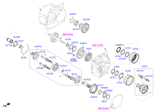 TRANSAXLE GEAR - AUTOMATIC