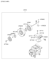 A/C SYSTEM - COOLER LINE, FRONT