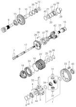 TRANSAXLE GEAR (A/T)