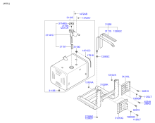 FUEL TANK & MOUNTINGS