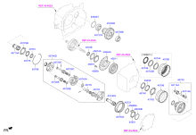 TRANSAXLE GEAR - AUTOMATIC