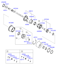 TRANSAXLE GEAR - AUTOMATIC