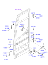 FRONT DOOR LOCKING SYSTEM (SWING)