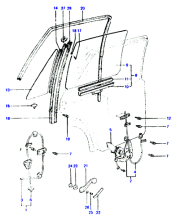 REAR DOOR WINDOW OPENING