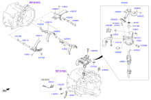 GEAR SHIFT CONTROL - MANUAL