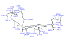 FUEL FEED PIPE