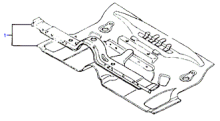 FLOOR ASSY - INTERMEDIATE COMPLETE