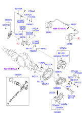 REAR AXLE HUB & DRUM (FORWARD)