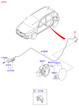 TRIMS - FUEL FILLER DOOR