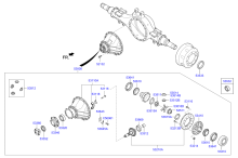 REAR AXLE DIFFERENTIALS