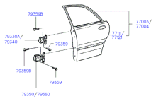 PANEL - REAR DOOR