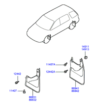 MUDGUARD SHIELD & STONE GUARD