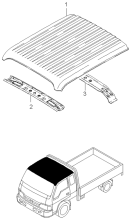 BODY PANELS (ROOF)