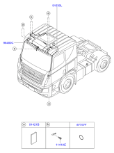 WIRING HARNESSES (ROOF & DOOR)