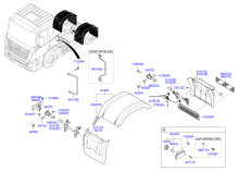 REAR FENDER (TRACTOR)