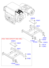SPARE WHEEL CARRIER (TRACTOR)