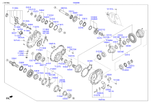 REAR AXLE DIFFERENTIALS (FORWARD)