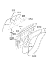 PANEL-REAR DOOR & MOULDING-REAR DOOR